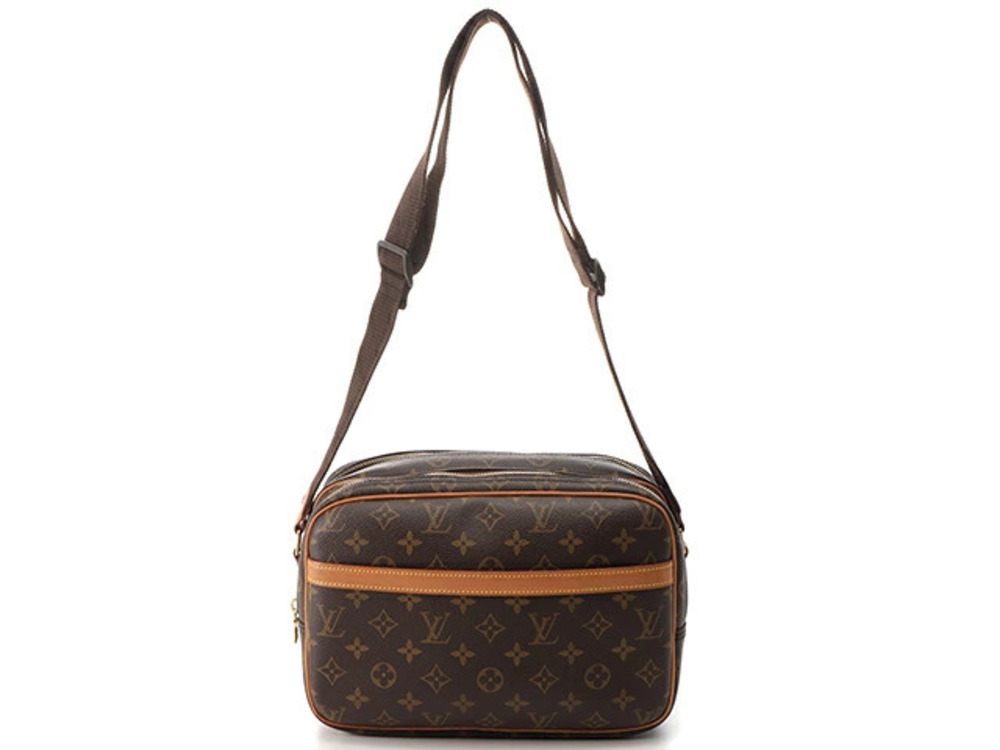 LOUIS VUITTON Monogram Reporter Crossbody Bag
